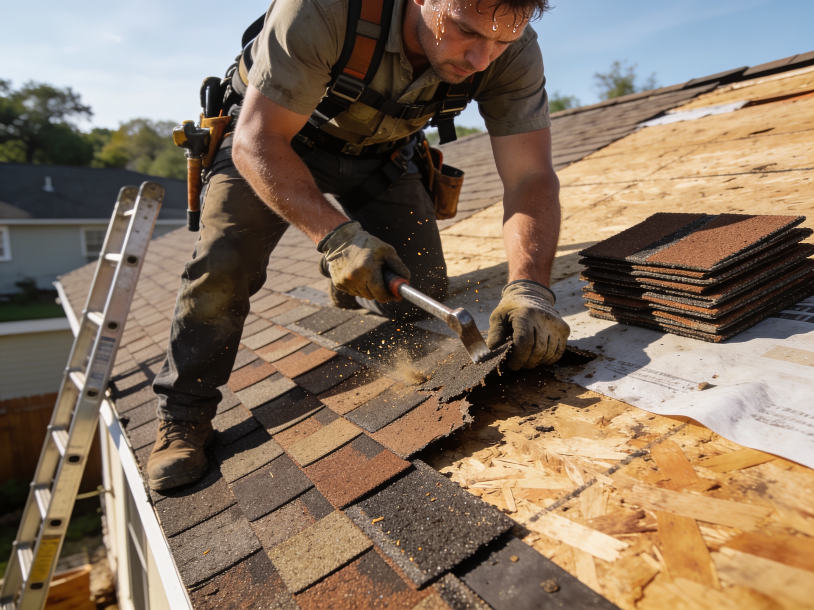 Hail Damage Roof Replacement in Elizabeth