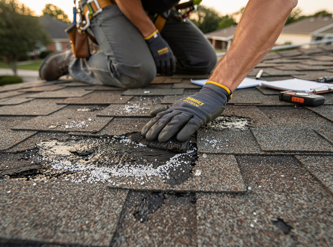 Hail Damage Roof Replacement in Huntsville