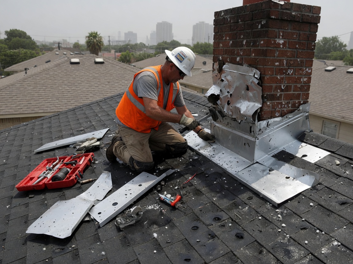 Hail Damage Roof Replacement in Washington, TX 77880