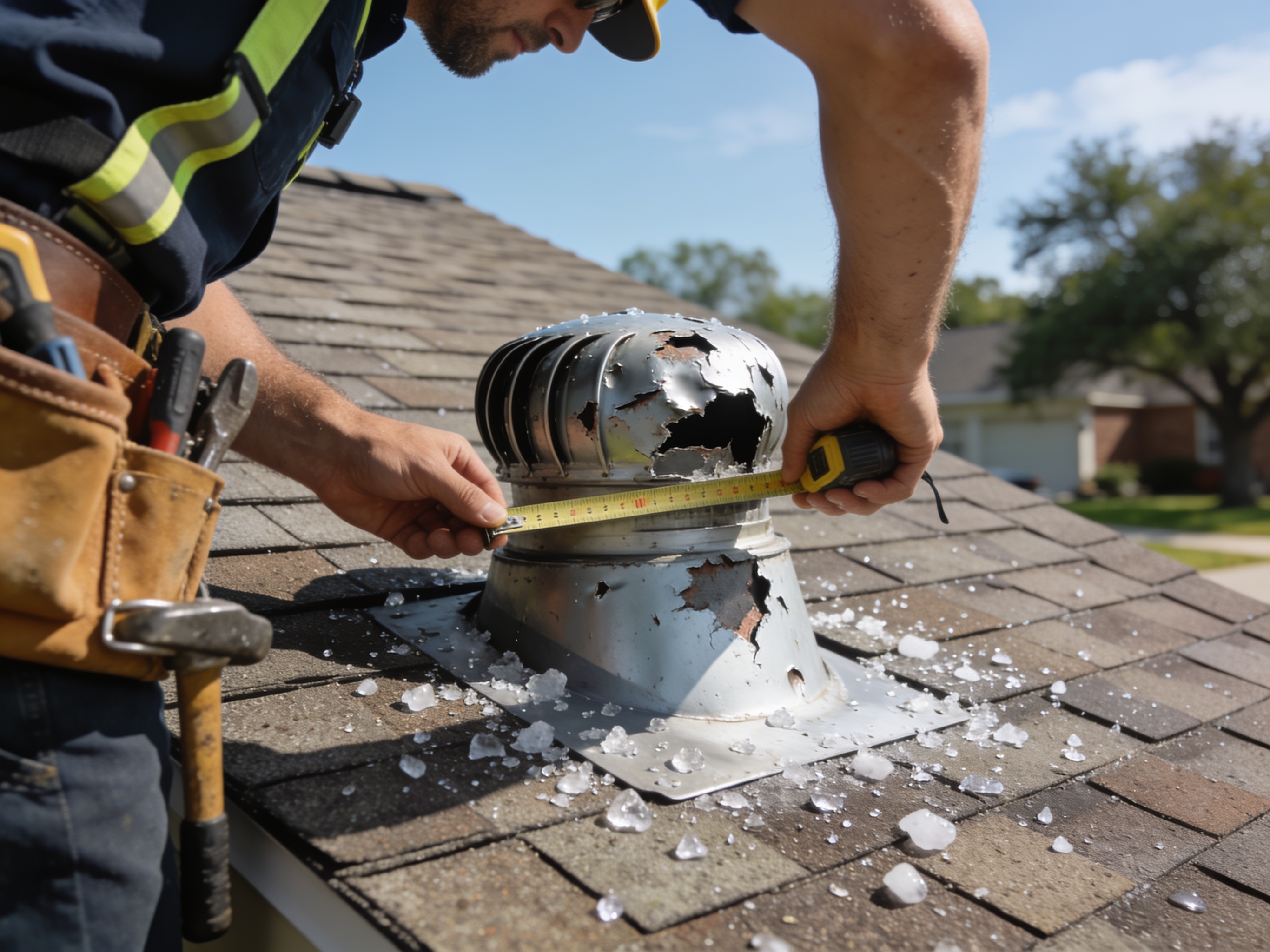 Hail Damage Roof Replacement in Cypress, TX 77429