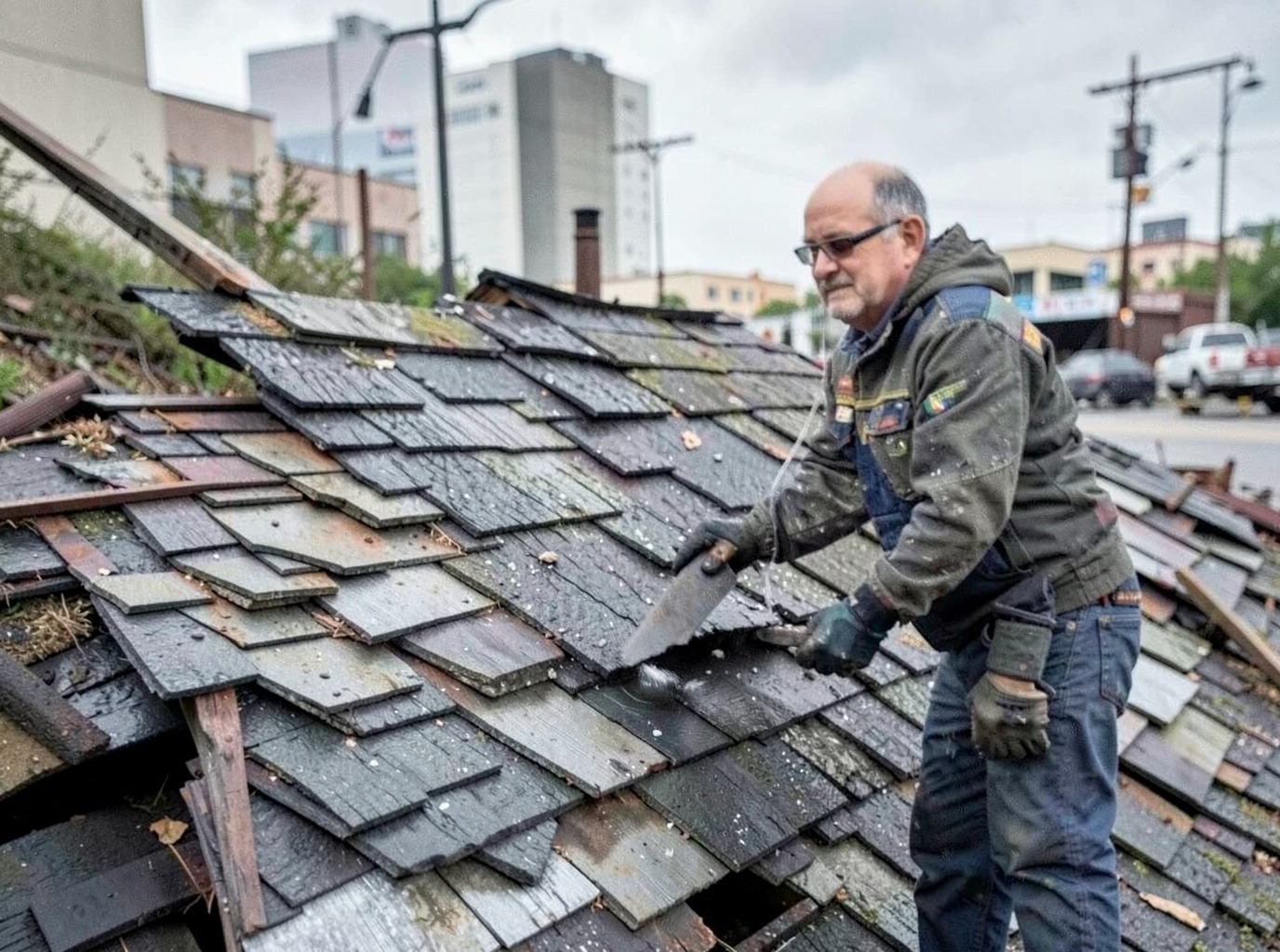 Missing Shingles After Hail Near Me in Texas